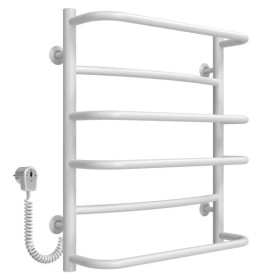 Электрический полотенцесушитель Deffi Аквамикс П6 500х600 левое подключение белый C.AM.60.50.6.E.W.L.5