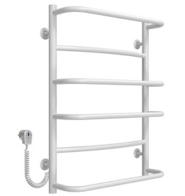 Электрический полотенцесушитель Deffi Аквамикс П6 500х700 левое подключение белый C.AM.70.50.6.E.W.L.5