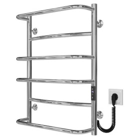 Электрический полотенцесушитель Deffi Аквамикс П6 500х700 правое подключение JD03 хром C.AM.70.50.6.E.C.R.1