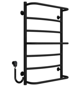 Електросушарка для рушників Deffi Аквамікс П7 500х800 ліве підключення чорний C.AM.80.50.7.E.B.L.5