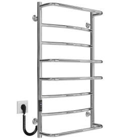 Электрический полотенцесушитель Deffi Аквамикс П8 500х900 левое подключение JD03 хром C.AM.90.50.8.E.C.L.1