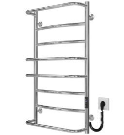 Электрический полотенцесушитель Deffi Аквамикс П8 500х900 правое подключение JD03 хром C.AM.90.50.8.E.C.R.1