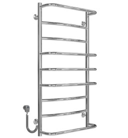 Електрична сушарка для рушників Deffi Аквамікс П9 500х1000 ліве підключення хром C.AM.100.50.9.E.C.L.5