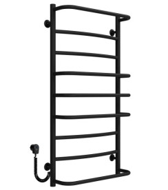 Электрический полотенцесушитель Deffi Аквамикс П9 500х1000 левое подключение черный C.AM.100.50.9.E.B.L.5