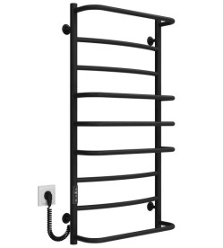 Электрический полотенцесушитель Deffi Аквамикс П9 500х1000 левое подключение JD03 черный C.AM.100.50.9.E.B.L.1