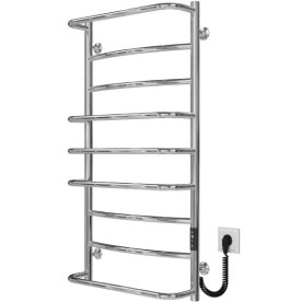 Електросушарка для рушників Deffi Аквамікс П9 500х1000 праве підключення JD03 хром C.AM.100.50.9.E.C.R.1