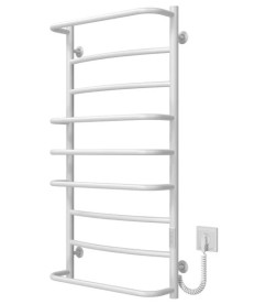 Электрический полотенцесушитель Deffi Аквамикс П9 500х1000 правое подключение WD03 белый C.AM.100.50.9.E.W.R.3