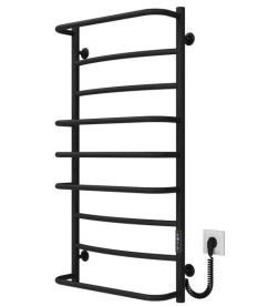 Электрический полотенцесушитель Deffi Аквамикс П9 500х1000 правое подключение JD03 черный C.AM.100.50.9.E.B.R.1