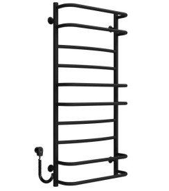Электрический полотенцесушитель Deffi Аквамикс П10 500х1100 левое подключение черный C.AM.110.50.10.E.B.L.5