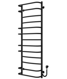 Електросушарка для рушників Deffi Аквамікс П13 500х1400 праве підключення чорний C.AM.140.50.13.E.B.R.5