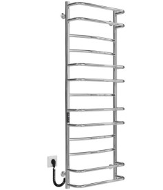 Электрический полотенцесушитель Deffi Аквамикс П13 500х1400 левое подключение JD03 хром C.AM.140.50.13.E.C.L.1