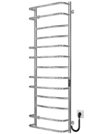 Электрический полотенцесушитель Deffi Аквамикс П13 500х1400 правое подключение JD03 хром C.AM.140.50.13.E.C.R.1