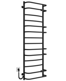 Электрический полотенцесушитель Deffi Аквамикс П14 500х1500 левое подключение JD03 черный C.AM.150.50.14.E.B.L.1