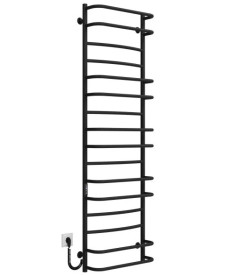 Электрический полотенцесушитель Deffi Аквамикс П16 500х1700 левое подключение JD03 черный C.AM.170.50.16.E.B.L.1