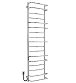 Электрический полотенцесушитель Deffi Аквамикс П17 500х1800 левое подключение JD03 хром C.AM.180.50.17.E.C.L.1