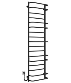 Электрический полотенцесушитель Deffi Аквамикс П17 500х1800 левое подключение JD03 черный C.AM.180.50.17.E.B.L.1
