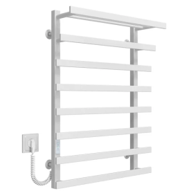 Электрический полотенцесушитель Deffi Agata П8 400x800 левое подключение WD04 белый A.AG.80.40.8.E.W.L.2