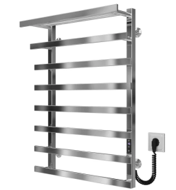 Электрический полотенцесушитель Deffi Agata П8 400x800 правое подключение JD04 хром A.AG.80.40.8.E.C.R.2