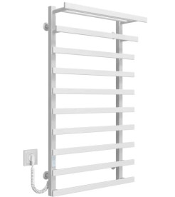 Электрический полотенцесушитель Deffi Agata П10 400x1000 левое подключение WD04 белый A.AG.100.40.10.E.W.L.2