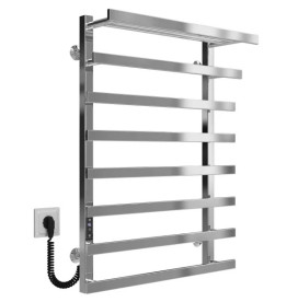 Электрический полотенцесушитель Deffi Agata П8 500x800 левое подключение JD04 хром A.AG.80.50.8.E.C.L.2