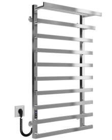 Электрический полотенцесушитель Deffi Agata П10 500x1000 левое подключение JD04 хром A.AG.100.50.10.E.C.L.2