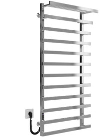 Електрична сушарка для рушників Deffi Agata П12 500x1200 ліве підключення JD04 хром A.AG.120.50.12.E.C.L.2