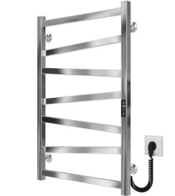 Электрический полотенцесушитель Deffi Alpha П7 500х800 правое подключение JD04 хром A.AL.80.50.7.E.C.R.2