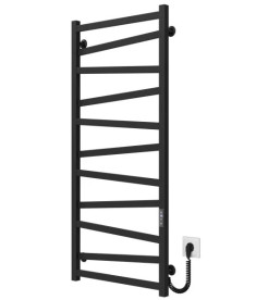 Электрический полотенцесушитель Deffi Alpha П11 500х1200 правое подключение JD04 черный A.AL.120.50.11.E.B.R.2