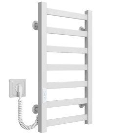 Електрична сушарка для рушників Deffi Avast П7 300х600 ліве підключення WD04 білий B.AV.60.30.7.E.W.L.4