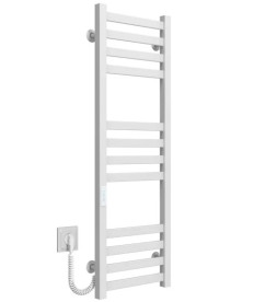 Електрична сушарка для рушників Deffi Avast П12 300х1000 ліве підключення WD04 білий B.AV.100.30.12.E.W.L.4