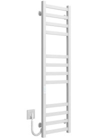 Електрична сушарка для рушників Deffi Avast П12 300х1200 ліве підключення WD04 білий B.AV.120.30.12.E.W.L.4