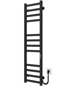 Электрический полотенцесушитель Deffi Avast П12 300х1200 правое подключение JD04 черный B.AV.120.30.12.E.B.R.2