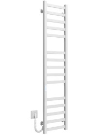 Електрична сушарка для рушників Deffi Avast П15 300х1400 ліве підключення WD04 білий B.AV.140.30.15.E.W.L.4