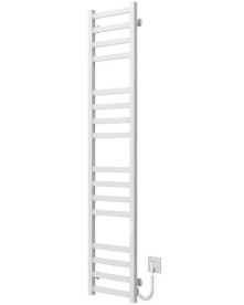 Электрический полотенцесушитель Deffi Avast П16 400х1600 правое подключение WD04 белый B.AV.160.40.16.E.W.R.4