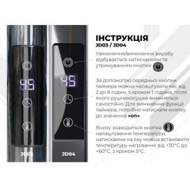 Электрический полотенцесушитель Deffi Avast П7 500х600 левое подключение JD04 черный B.AV.60.50.7.E.B.L.2