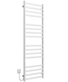 Электрический полотенцесушитель Deffi Avast П16 500х1600 левое подключение WD04 белый B.AV.160.50.16.E.W.L.4