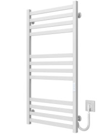 Электрический полотенцесушитель Deffi Avast П12 600х1000 правое подключение WD04 белый B.AV.100.60.12.E.W.R.4