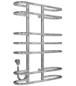 Электрический полотенцесушитель Deffi Британика П7 600х800 левое подключение хром C.BR.80.60.7.E.C.L.5