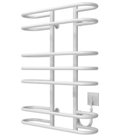 Електрична сушарка для рушників Deffi Британіка П7 600х800 праве підключення WD03 білий C.BR.80.60.7.E.W.R.3