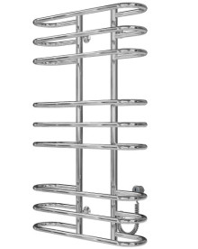 Электрический полотенцесушитель Deffi Британика П9 600х1000 правое подключение хром C.BR.100.60.9.E.C.R.5