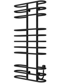 Електрична сушарка для рушників Deffi Британіка П11 600х1200 праве підключення чорний C.BR.120.60.11.E.B.R.5