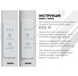 Электрический полотенцесушитель Deffi Британика П11 600х1200 правое подключение WD03 белый C.BR.120.60.11.E.W.R.3