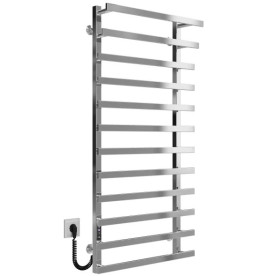 Электрический полотенцесушитель Deffi Breeze П12 400x1200 левое подключение JD04 хром A.BZ.120.40.12.E.C.L.2