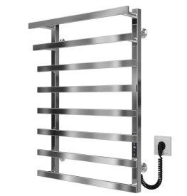 Электрический полотенцесушитель Deffi Breeze П8 500x800 правое подключение JD04 хром A.BZ.80.50.8.E.C.R.2