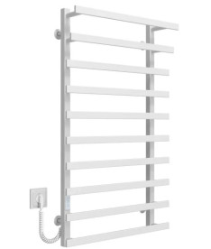 Электрический полотенцесушитель Deffi Breeze П10 500x1000 левое подключение WD04 белый A.BZ.100.50.10.E.W.L.4