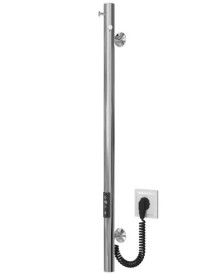 Электрический полотенцесушитель Deffi Chloe 30x800 JD03 нержавеющая сталь хром C.MK.80.30.E.C.U.1