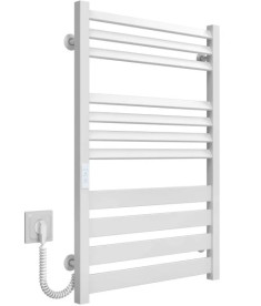 Електрична сушарка для рушників Deffi Diamant П11 500х800 ліве підключення WD04 білий A.DT.80.50.11.E.W.L.4