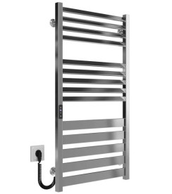 Електрична сушарка для рушників Deffi Diamant П14 500х1000 ліве підключення JD04 хром A.DT.100.50.14.E.C.L.2