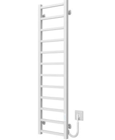 Электрический полотенцесушитель Deffi Forest П12 200х1200 правое подключение WD04 белый A.FR.120.20.12.E.W.R.4