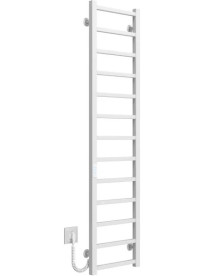 Електрична сушарка для рушників Deffi Forest П13 200х1400 ліве підключення WD04 білий A.FR.140.20.13.E.W.L.4